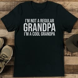 i’m not a regular grandpa i’m a cool grandpa tee