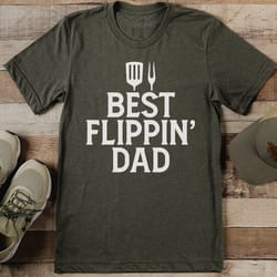 best flippin dad tee