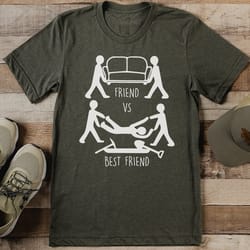 friend vs best friend tee