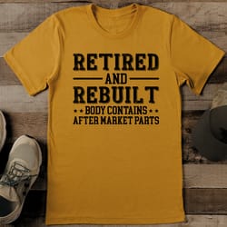 retired and rebuilt tee