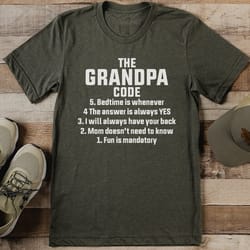 the grandpa code tee