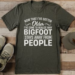 now that i've gotten older i've come to realize tee