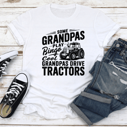 some grandpas play bingo cool tee