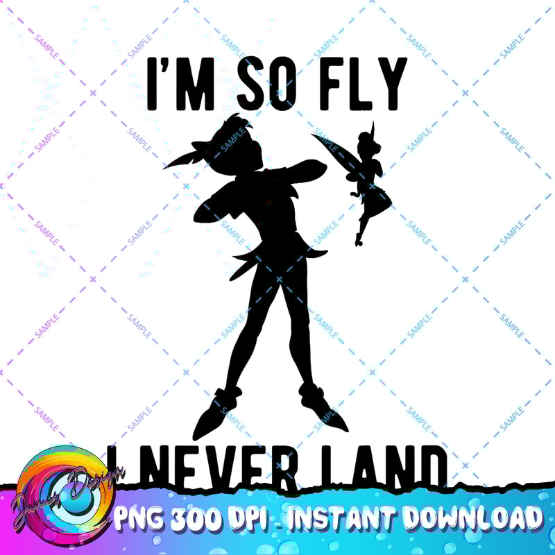 Disney Peter Pan Tinker Bell I sm So Fly I Never Land PNG Download PNG Download copy.jpg
