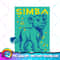 Disney The Lion King Live Action Simba Triangles PNG Download.jpg