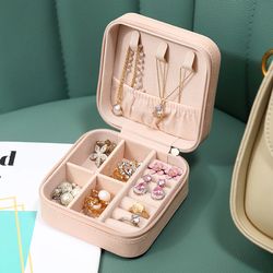 pu leather jewelry organizer