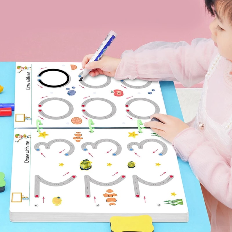 Magical Tracing Workbook for Toddlers