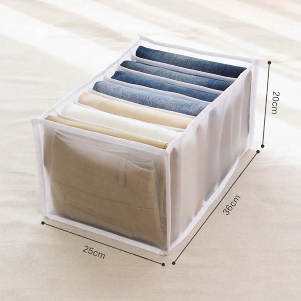 wardrobeclothesorganizer white small
