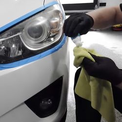 powerful advance headlight repair polish