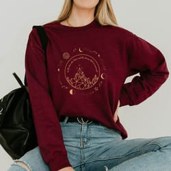 to the stars who listen and the dreams that are answered, unisex sweatshirt, hoodie 2