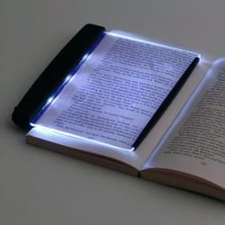 flat book light