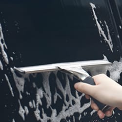 stainless steel window squeegee wiper