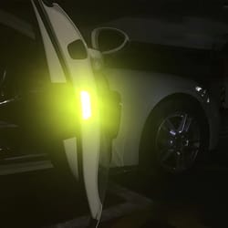 car door warning stickers