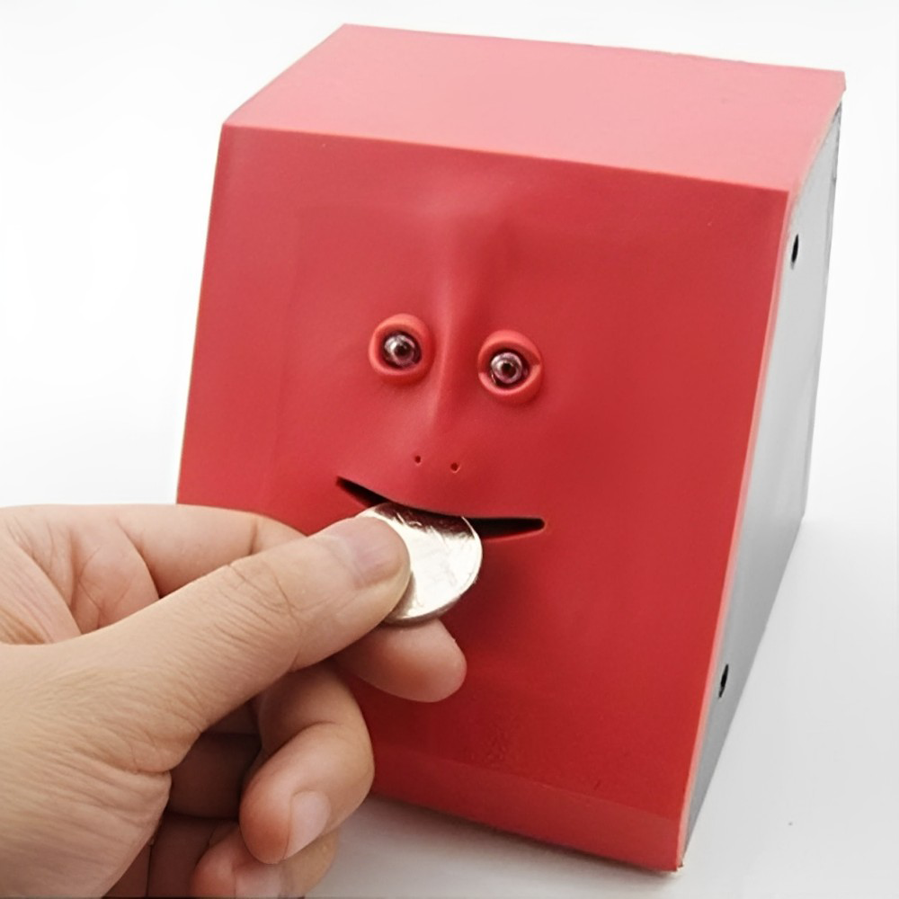FaceShaped Coin Saving Box