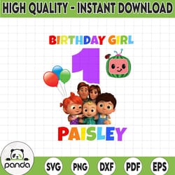 cocomelon personalized name and ages, cocomelon family png, coco melon png, cocomelon printable cocomelon