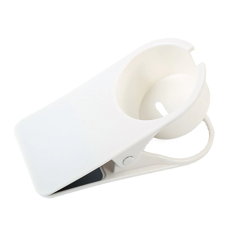 deskcupholderclip white