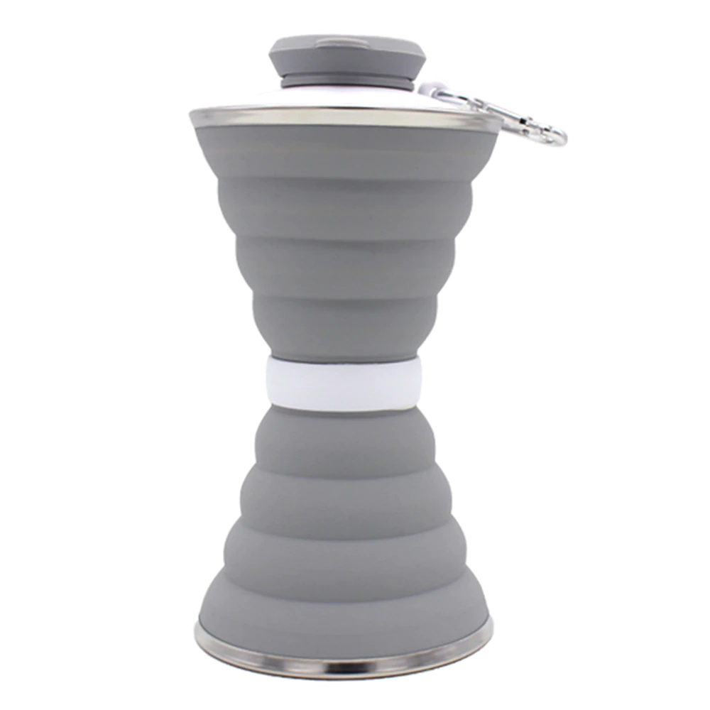 Outdoor Collapsible Water Bottle grey
