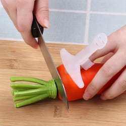 plastic cut vegetable finger protector