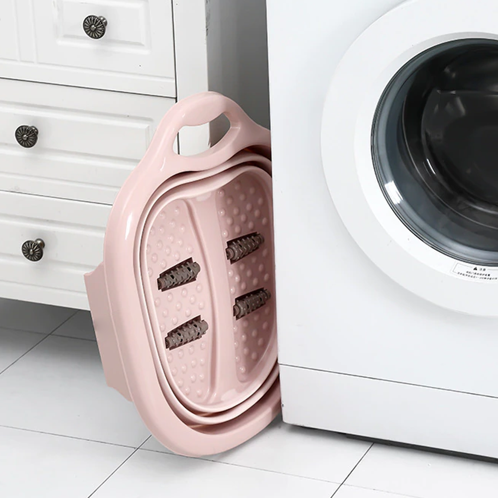 Ergonomic portable foot bath