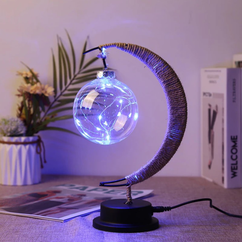 theenchantedlunarlamp blue