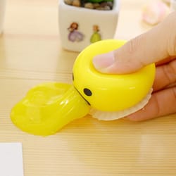 vomiting egg yolk (puking egg yolk stress ball)