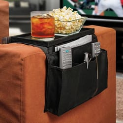 sofa armrest tray with organizer