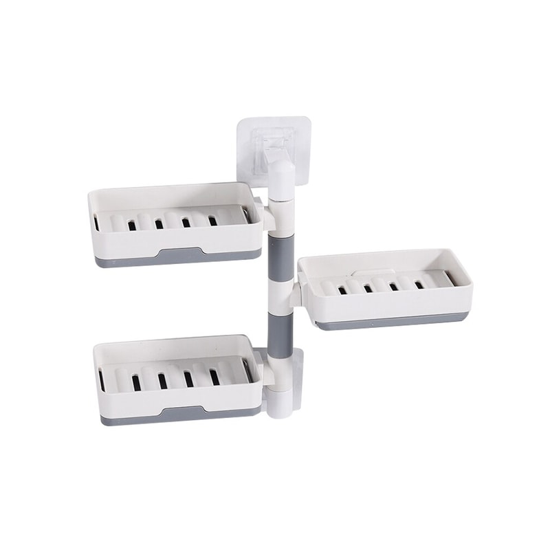 Rotatable Soap Holder white