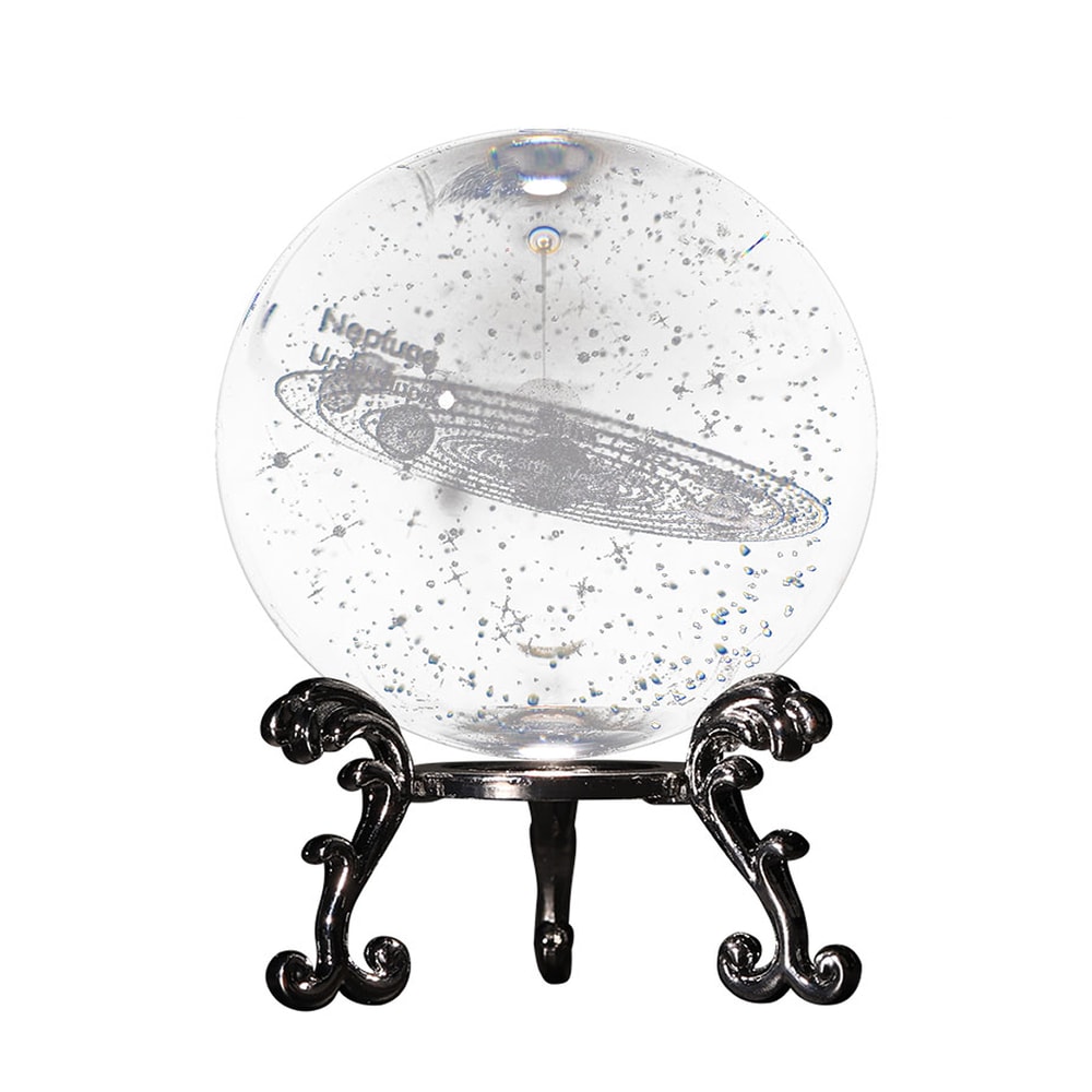 Engraved Solar System Sphere 2