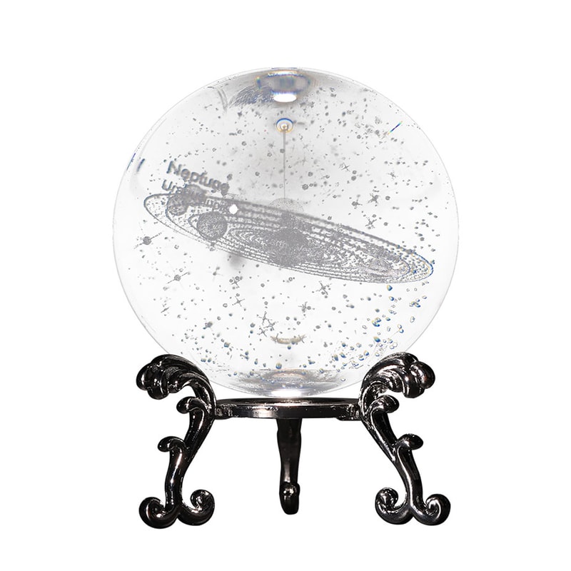 Engraved Solar System Sphere 2