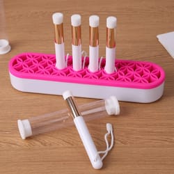 silicone make up brush holder / organizer
