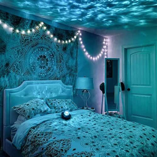 Remote Controlled Bluetooth Music Starry Galaxy Projector Light