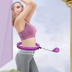 smart weighted sport hoop massager ring