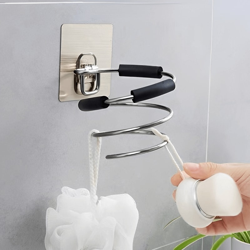 nodrillingahesivestainlesssteelhairdryerholder2.png