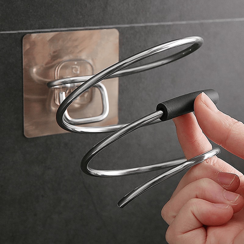 nodrillingahesivestainlesssteelhairdryerholder4.png