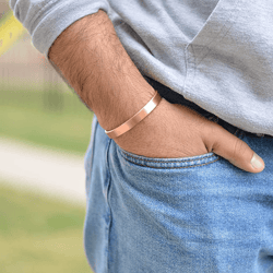 men's pure copper magnetictherapy bracelet