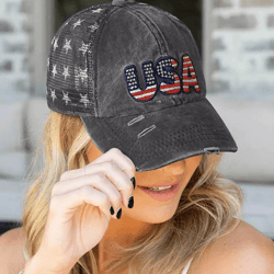 usa women's trucker hat