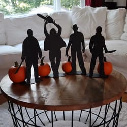 halloween shadow figures