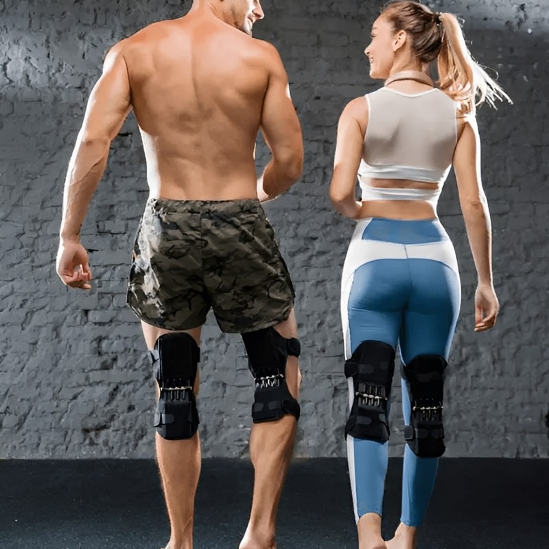 Nonslip knee protection pads for running