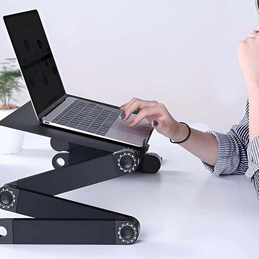 Stand Up Desk for Laptop with 360 Rotating Legs
