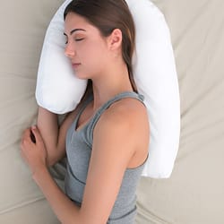 orthopedic pillow for side sleepers – ideal gift for restful sleep & back support
