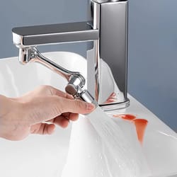 dual mode rotating splash filter faucet