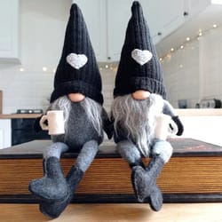 handmade coffee gnome - perfect gift for coffee lovers, christmas & housewarming
