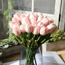 artificial tulip flowers