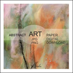 extra large wall art abstract, digital paper, sublimation png, spring pink green