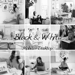 black and white preset camera raw, filter preset, mobile presets, color filter, insta blogger presets, lightroom preset,