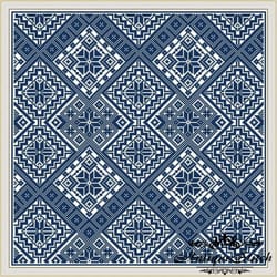 antique sampler 22 cross stitch pattern pdf monochrome ornament