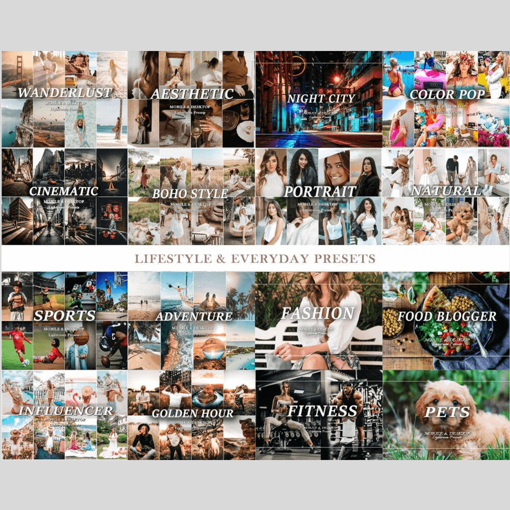Bundle Of 8000 Lightroom Presets Mobile Presets Easy To Use Perfect For Both Beginners And Professi 5