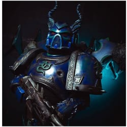 w40k - spacemarine - costume - alpha legion - cosplay armor - chaos marine - astartes armor - made to order - hydra sign