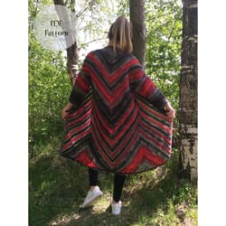 crochet pattern cardigan, oversized coat, crochet vest for women, open cardigan pattern, easy pattern, for beginners