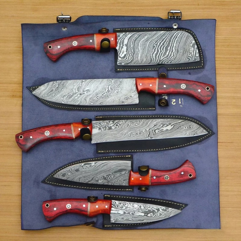 damascus steel knives set in San Antoniojpg